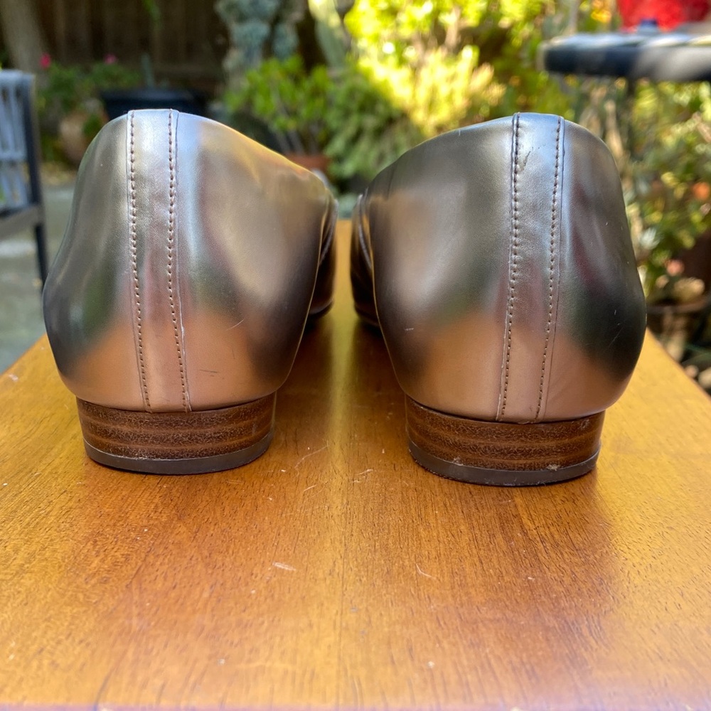 Clarks Women's Metallic Gold Heels - Picture 3 of 10